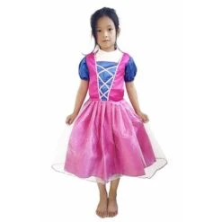 Disfraz Infantil - Vestido De Princesa Medieval 5-6 Años