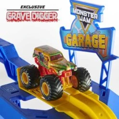 Set De Juego Monster Jam Garage Con Camión Monstruo, Luces Y Sonidos 1:64 ㅤ 12 Set De Juego Monster Jam Garage Con Camión Monstruo, Luces Y Sonidos 1:64 ㅤ -Toys R Us Ventas medias 102