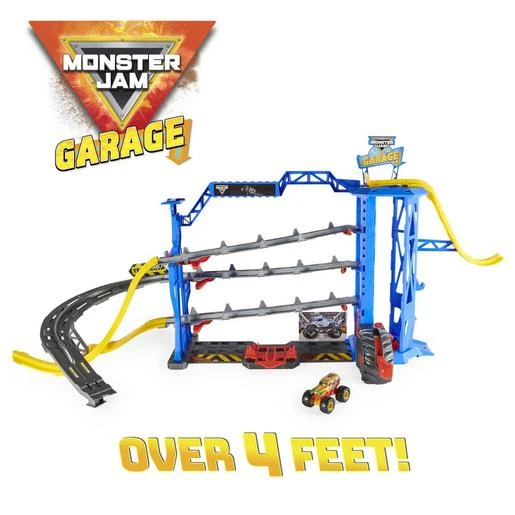 Set De Juego Monster Jam Garage Con Camión Monstruo, Luces Y Sonidos 1:64 ㅤ 4 Set De Juego Monster Jam Garage Con Camión Monstruo, Luces Y Sonidos 1:64 ㅤ - Imagen 4