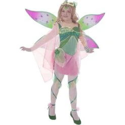 Winx - Disfraz De Flora Bloomix, Estilo Winx Club (talla 7-9 Años) ㅤ