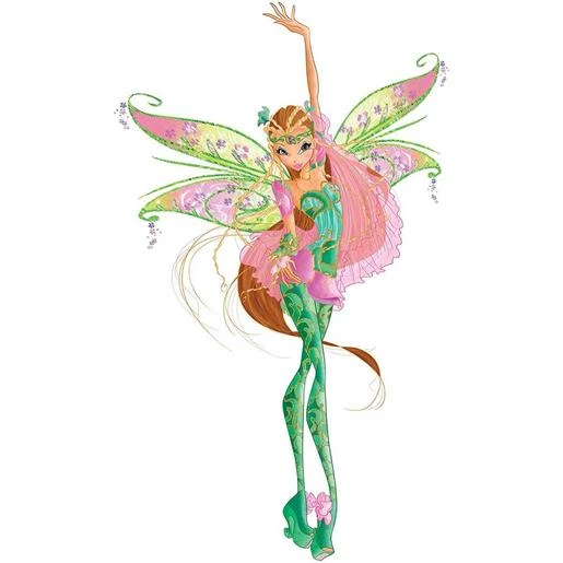 Winx - Disfraz De Flora Bloomix, Estilo Winx Club (talla 7-9 Años) ㅤ 2 Winx - Disfraz De Flora Bloomix, Estilo Winx Club (talla 7-9 Años) ㅤ - Imagen 2