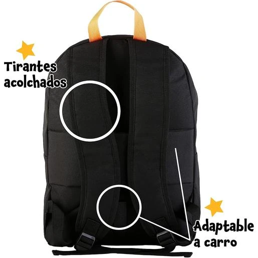 Famosa - Fortnite - Mochila Escolar Multicolor Grande Fortnite Durrr Americana Unisex 4 Famosa - Fortnite - Mochila Escolar Multicolor Grande Fortnite Durrr Americana Unisex - Imagen 4