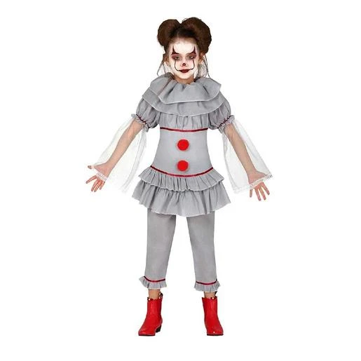 Disfraz Infantil - Payasa Asesina 10-12 Años 1 Disfraz Infantil - Payasa Asesina 10-12 Años