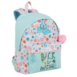 Toybags - Mochila Poliéster Multicolor Blin-Blin Black To Nature
