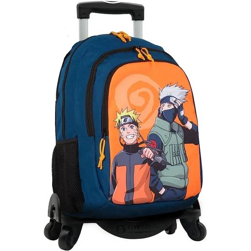 Minecraft - Mochila Escolar Naruto Con Carro Y 4 Ruedas Giratorias - Doble Compartimento Y Bolsillos Laterales - 42x31x19 Cm ㅤ 1 Minecraft - Mochila Escolar Naruto Con Carro Y 4 Ruedas Giratorias - Doble Compartimento Y Bolsillos Laterales - 42x31x19 Cm ㅤ