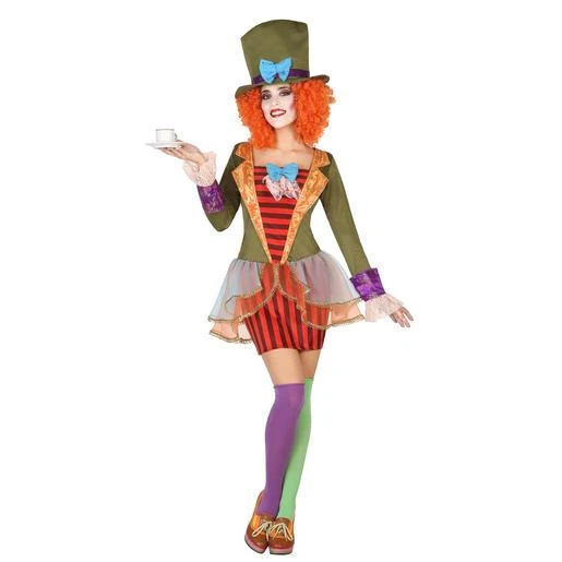 Disfraz Adulto - Sombrerera Loca Talla M/L 1 Disfraz Adulto - Sombrerera Loca Talla M/L