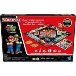 Hasbro - Super Mario - Monopoly Edición Película Super Mario Bros Con Token Bowser -Toys R Us Ventas medias 1211