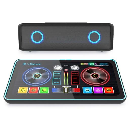 DJ Mixer Station Con Altavoz Bluetooth 1 DJ Mixer Station Con Altavoz Bluetooth