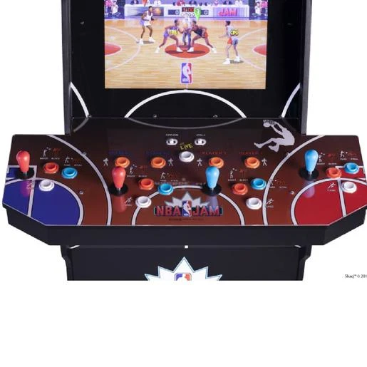 Arcade1Up - Máquina Recreativa NBA JAM: SHAQ EDITION 6 Arcade1Up - Máquina Recreativa NBA JAM: SHAQ EDITION - Imagen 6