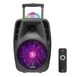 Altavoz Karaoke Con Ruedas