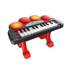 Mini Piano Electrónico Con Batería