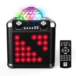 Disco Cube Altavoz Con Luz
