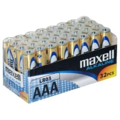 Pilas AAA 1,5V Alcalinas 32 Unid