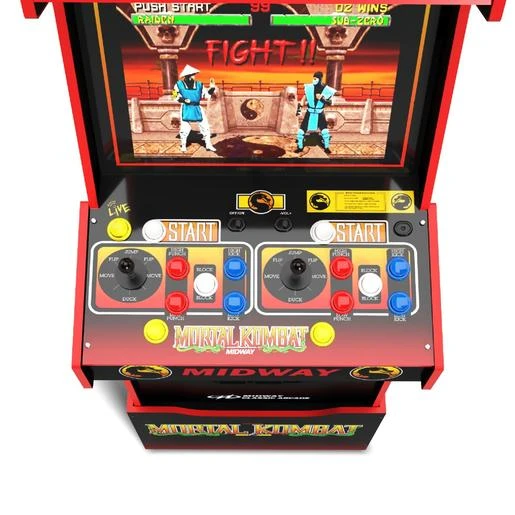 Arcade1Up - Máquina Recreativa MORTAL KOMBAT 4 Arcade1Up - Máquina Recreativa MORTAL KOMBAT - Imagen 4