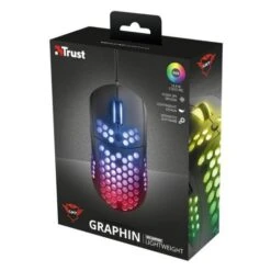 Ratón Ligero Para Gaming RGB Trust GXT 960 Graphin Lightweight