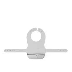 Babero De Silicona Gris