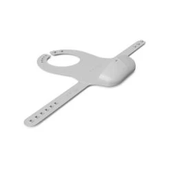 Babero De Silicona Gris -Toys R Us Ventas medias 1579