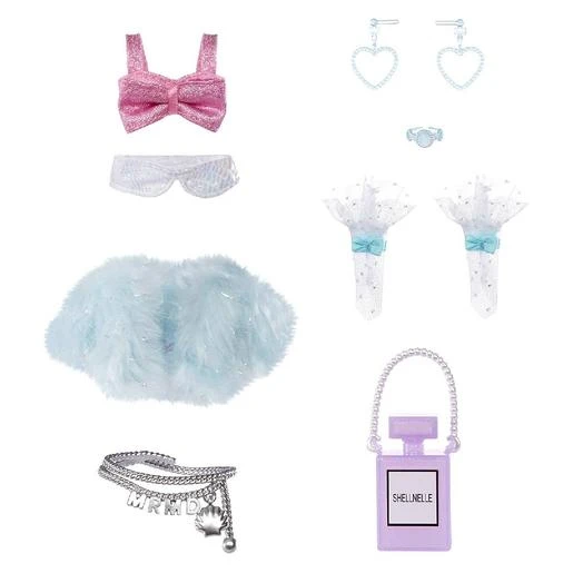 Mermaze Mermaidz - Shellnelle - Muñeca Sirena 2 Mermaze Mermaidz - Shellnelle - Muñeca Sirena - Imagen 2