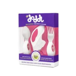 Cubiertos Aprendizaje 3 Piezas Rosa