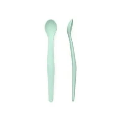 2 Cucharas De Silicona Everyday Baby Menta