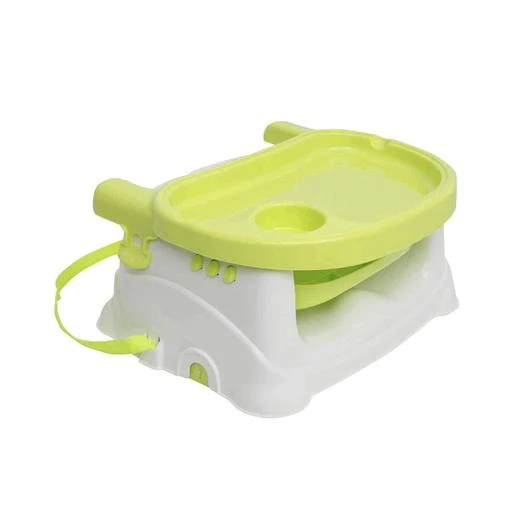 Trona Portátil Con Bandeja Verde 2 Trona Portátil Con Bandeja Verde - Imagen 2