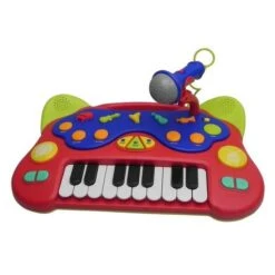 Teclado Musical Infantil Con Micrófono