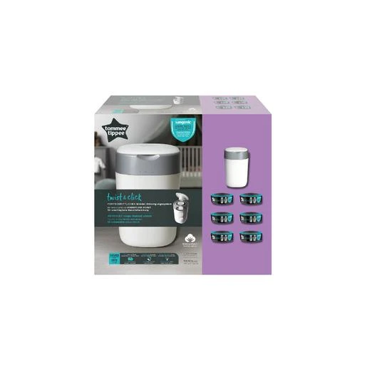 Tommee Tippee - Twist & Click Contenedor De Pañales Con 6 Recambios 2 Tommee Tippee - Twist & Click Contenedor De Pañales Con 6 Recambios - Imagen 2