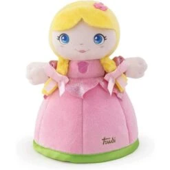 Muñeca De Tela Suave Color Rosa XS ㅤ