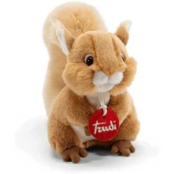 Peluche Trudino Ardilla Pequeña En Caja Regalo ㅤ