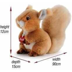 Peluche Trudino Ardilla Pequeña En Caja Regalo ㅤ -Toys R Us Ventas medias 1960