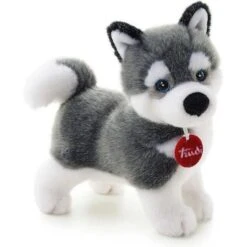 Peluche Pequeño Husky Trudi ㅤ