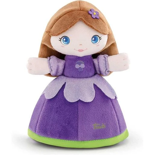 Muñeca De Tela Violeta Tamaño XS ㅤ 1 Muñeca De Tela Violeta Tamaño XS ㅤ