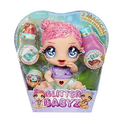 Glitter Babyz Doll Marina Finley Sirena 4 Glitter Babyz Doll Marina Finley Sirena - Imagen 4
