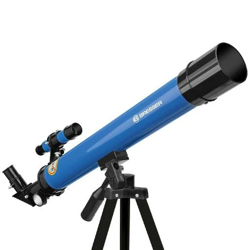 Bresser - Telescopio Astronómico Junior 45/600 Azul 2 Bresser - Telescopio Astronómico Junior 45/600 Azul - Imagen 2
