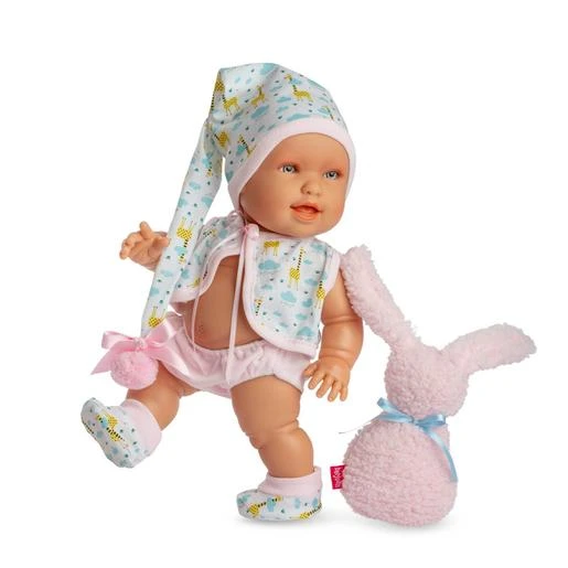 Andrea 38 Cm Gorro Rosa 1 Andrea 38 Cm Gorro Rosa