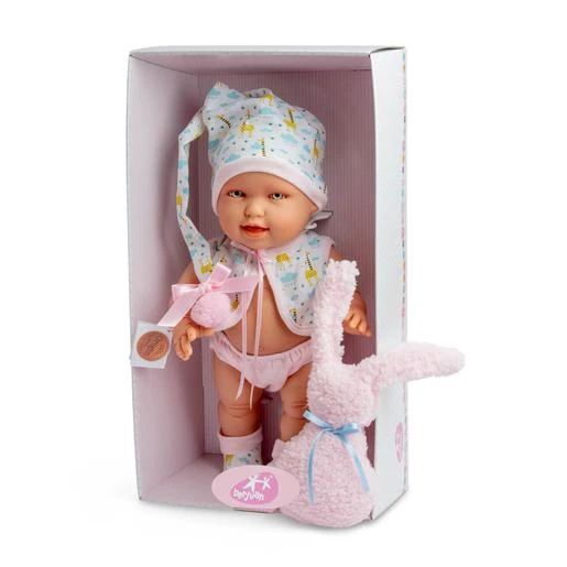 Andrea 38 Cm Gorro Rosa 2 Andrea 38 Cm Gorro Rosa - Imagen 2