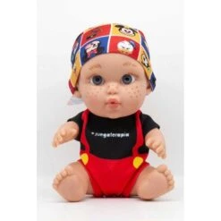 Baby Pelon - Mickey Mouse - Muñeco Baby Pelón Disney Mickey, Juguete Solidario Con Traje Y Aroma A Vainilla ㅤ