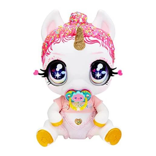 Glitter Babyz Doll Unicornio Blanco 1 Glitter Babyz Doll Unicornio Blanco