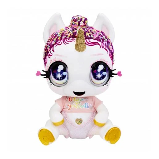 Glitter Babyz Doll Unicornio Blanco 3 Glitter Babyz Doll Unicornio Blanco - Imagen 3