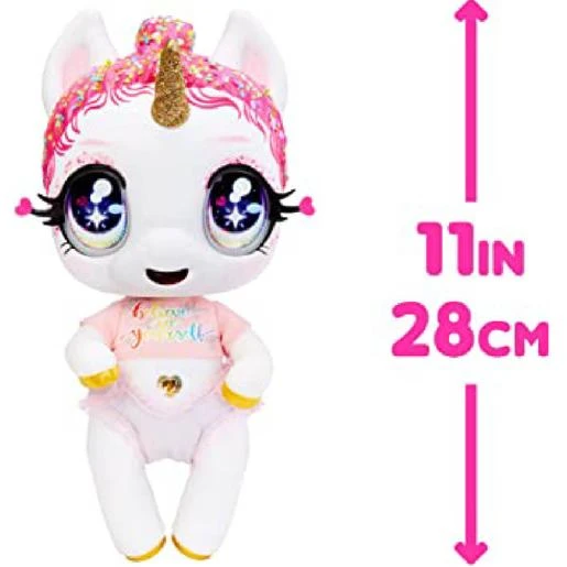 Glitter Babyz Doll Unicornio Blanco 4 Glitter Babyz Doll Unicornio Blanco - Imagen 4