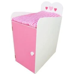 Mueble-Cambiador De Madera Para Muñeco