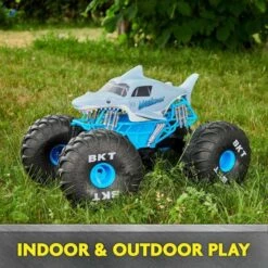 Camión Monstruo Teledirigido Mega Megalodon, Escala 1:6 Para Niños Y Niñas ㅤ -Toys R Us Ventas medias 244