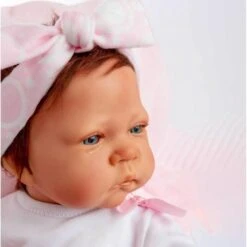 Reborn Bebé Toquilla Círculos Rosa -Toys R Us Ventas medias 2443