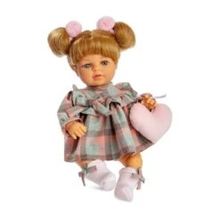 Laura Rubia Con Coletas 40 Cm