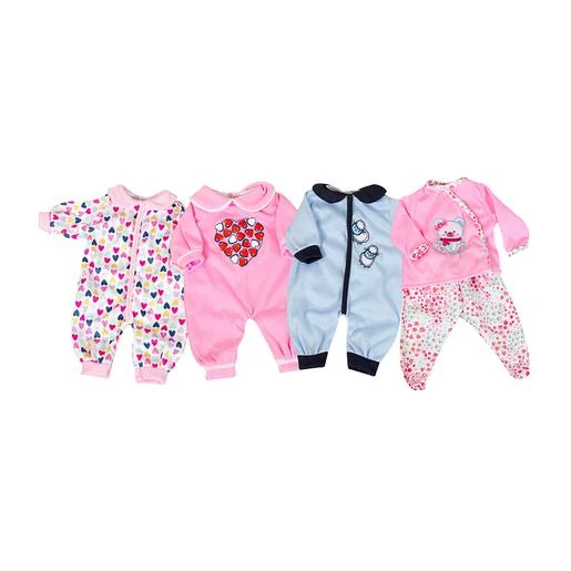 Set De 4 Conjuntos De Ropa De Muñeca 36 Cm 1 Set De 4 Conjuntos De Ropa De Muñeca 36 Cm