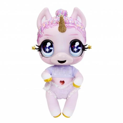 Glitter Babyz Doll Unicornio Rosa 2 Glitter Babyz Doll Unicornio Rosa - Imagen 2