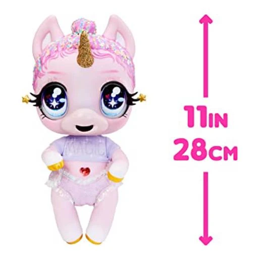 Glitter Babyz Doll Unicornio Rosa 9 Glitter Babyz Doll Unicornio Rosa - Imagen 9