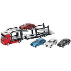 Camión Transportador De Coches Metálico