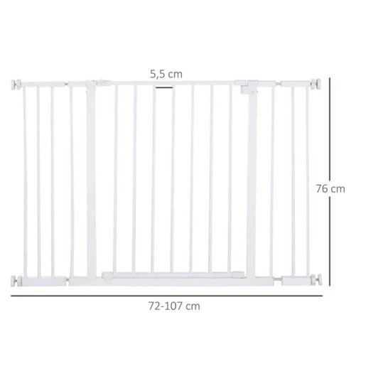 Homcom - Barrera Metálica Para Perro 3 Homcom - Barrera Metálica Para Perro - Imagen 3