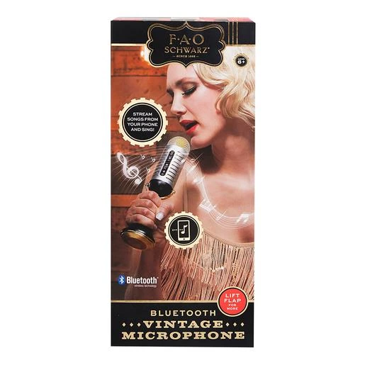 FAO Schwarz - Micrófono Musical Vintage Con Bluetooth 6 FAO Schwarz - Micrófono Musical Vintage Con Bluetooth - Imagen 6